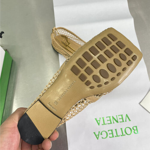 High Quality Luxury Bottega Veneta New Color Mesh Sexy Series Chain Shoes product detail