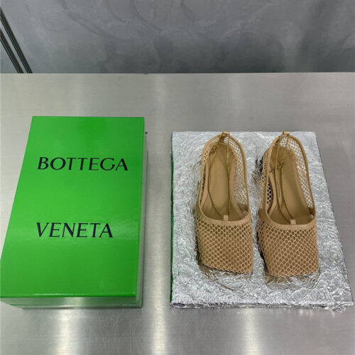 High Quality Luxury Bottega Veneta New Color Mesh Sexy Series Chain Shoes product detail