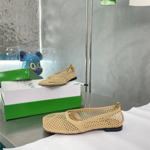High Quality Luxury Bottega Veneta New Color Mesh Sexy Series Chain Shoes product detail