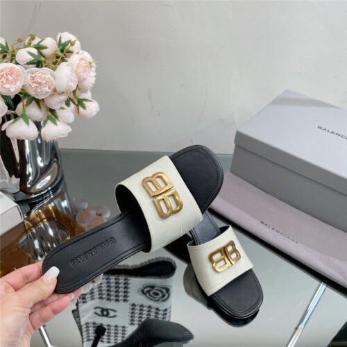 High Quality Luxury Balenciaga Double B Buckle Stiletto Sandals – Style 68323 product detail