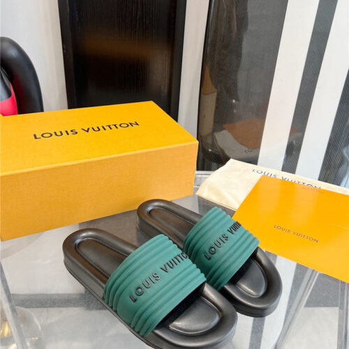 High Quality Luxury Louis Vuitton Couple Slippers – Style 19651 product detail