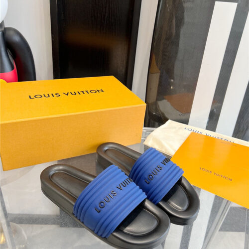 High Quality Luxury Louis Vuitton Couple Slippers – Style 83491 product detail