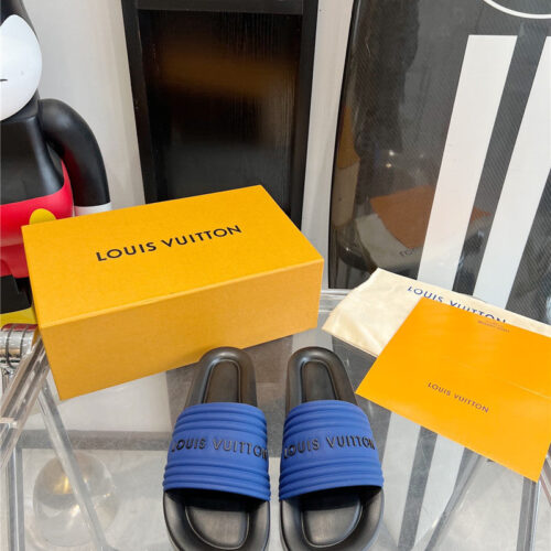 High Quality Luxury Louis Vuitton Couple Slippers – Style 83491 product detail