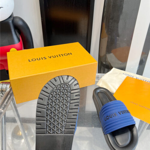 High Quality Luxury Louis Vuitton Couple Slippers – Style 83491 product detail