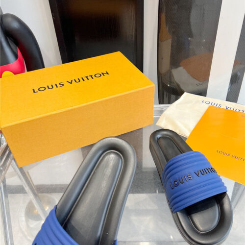 High Quality Luxury Louis Vuitton Couple Slippers – Style 83491 product detail
