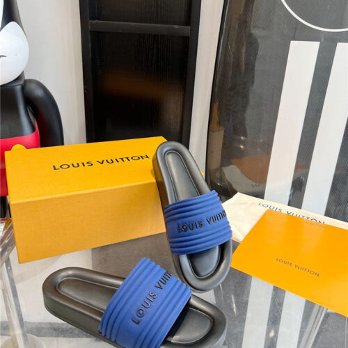 High Quality Luxury Louis Vuitton Couple Slippers – Style 83491 product detail