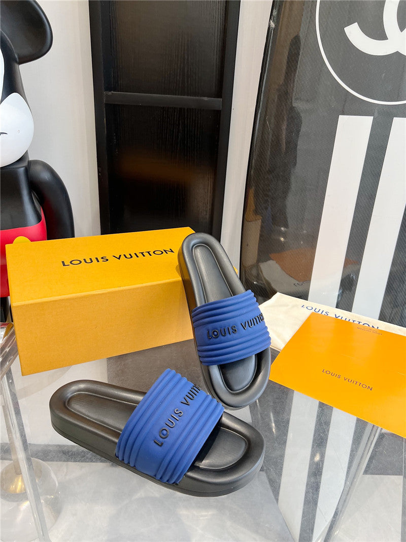 High Quality Luxury Louis Vuitton Couple Slippers – Style 83491 product detail