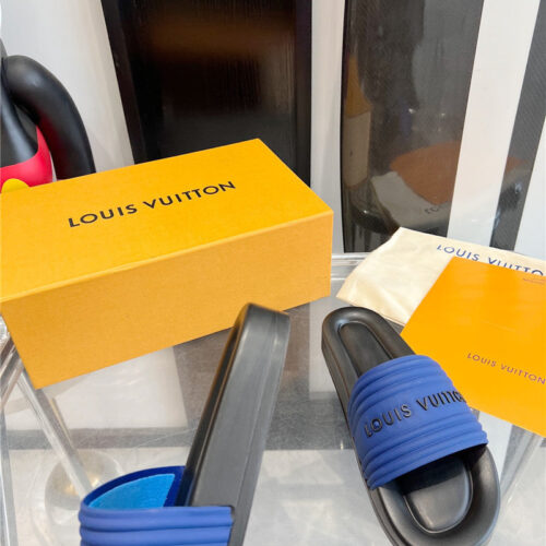 High Quality Luxury Louis Vuitton Couple Slippers – Style 83491 product detail