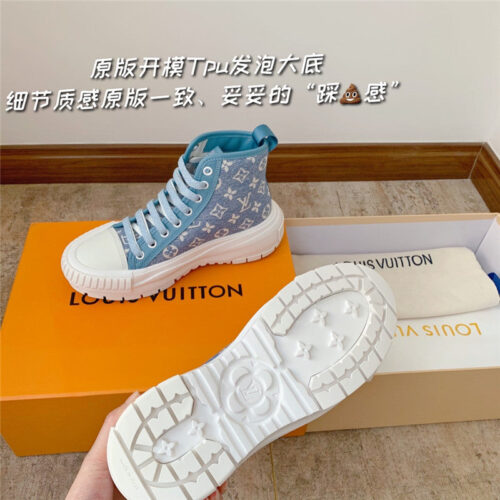 High Quality Luxury Louis Vuitton New Color Squad Sneakers – Style 66883 product detail