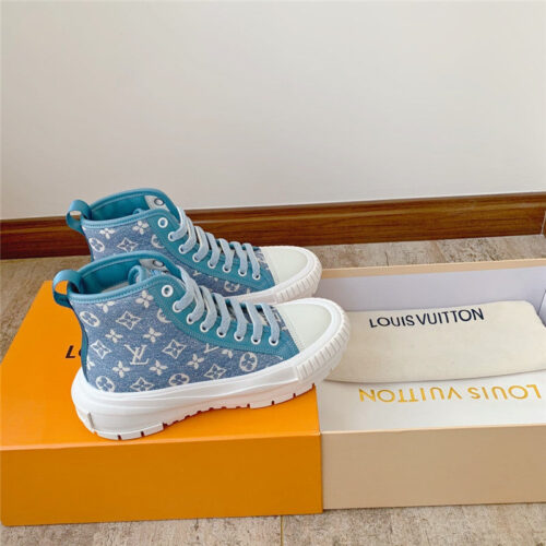 High Quality Luxury Louis Vuitton New Color Squad Sneakers – Style 66883 product detail