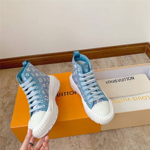 High Quality Luxury Louis Vuitton New Color Squad Sneakers – Style 66883 product detail