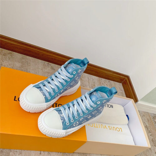 High Quality Luxury Louis Vuitton New Color Squad Sneakers – Style 66883 alternate view
