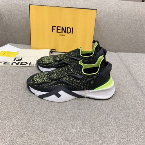High Quality Luxury Fendi New Flow Knitted Sneakers – Style 02035 product detail