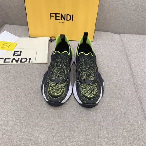 High Quality Luxury Fendi New Flow Knitted Sneakers – Style 02035 product detail