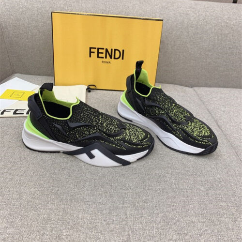 High Quality Luxury Fendi New Flow Knitted Sneakers – Style 02035