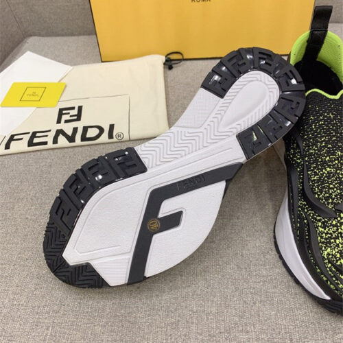 High Quality Luxury Fendi New Flow Knitted Sneakers – Style 02035 product detail