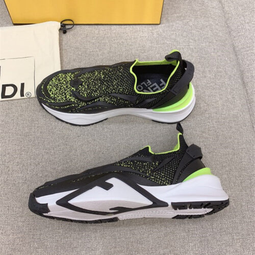 High Quality Luxury Fendi New Flow Knitted Sneakers – Style 02035 alternate view