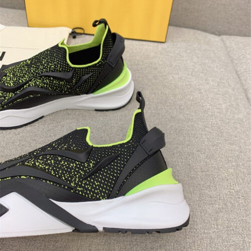 High Quality Luxury Fendi New Flow Knitted Sneakers – Style 02035 product detail