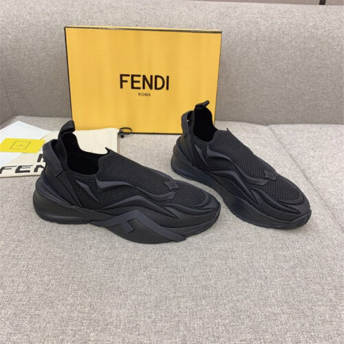 High Quality Luxury Fendi New Flow Knitted Sneakers – Style 44979