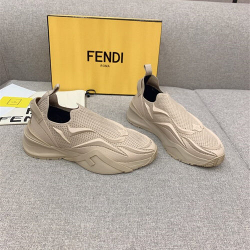 High Quality Luxury Fendi New Flow Knitted Sneakers – Style 24083