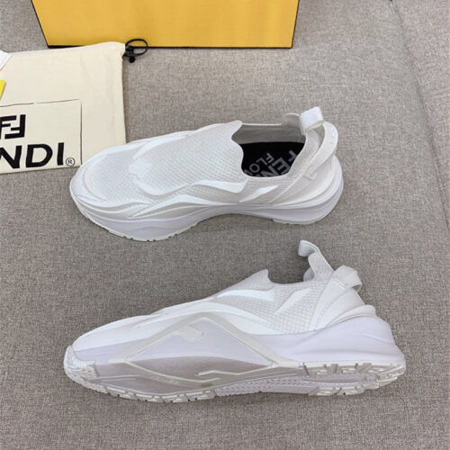 High Quality Luxury Fendi New Flow Knitted Sneakers alternate view