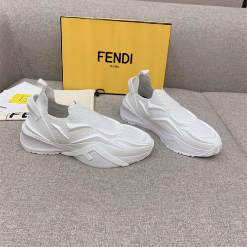 High Quality Luxury Fendi New Flow Knitted Sneakers