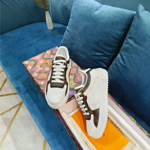 High Quality Luxury Louis Vuitton Heart Embellished Sneakers – Style 16195 product detail