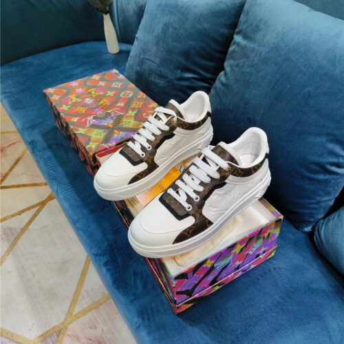 High Quality Luxury Louis Vuitton Heart Embellished Sneakers – Style 16195 product detail