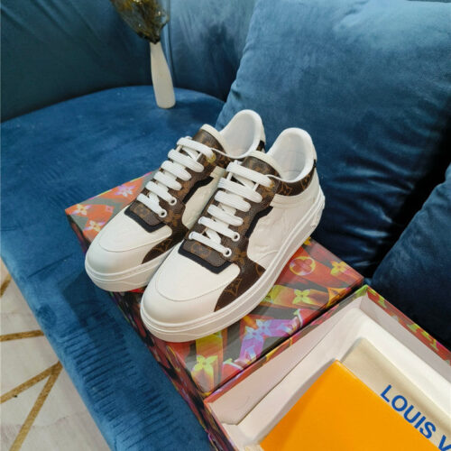 High Quality Luxury Louis Vuitton Heart Embellished Sneakers – Style 16195 product detail