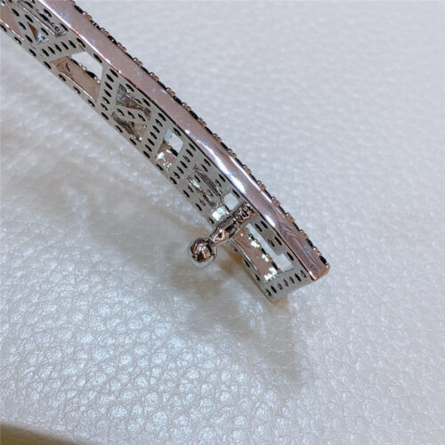 High Quality Luxury Chanel Stainless Steel Buckle Diamond Calfskin Belt product detail