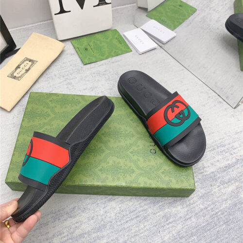 High Quality Luxury Gucci Spring Summer Couple Slippers product detail