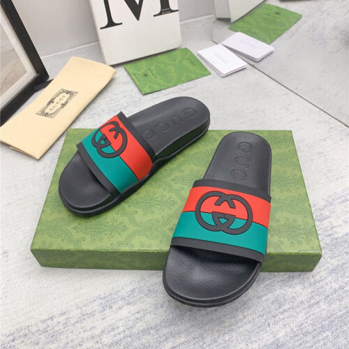 High Quality Luxury Gucci Spring Summer Couple Slippers product detail