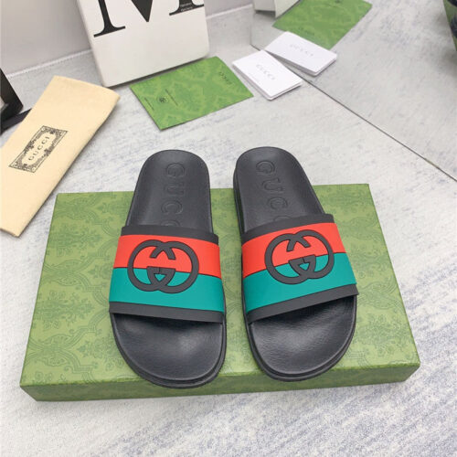 High Quality Luxury Gucci Spring Summer Couple Slippers product detail