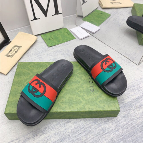 High Quality Luxury Gucci Spring Summer Couple Slippers product detail