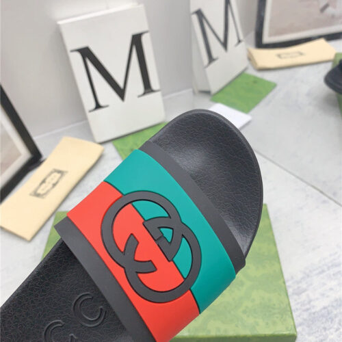 High Quality Luxury Gucci Spring Summer Couple Slippers product detail