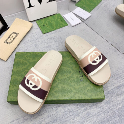 High Quality Luxury Gucci Spring Summer Couple Slippers – Style 26995 product detail