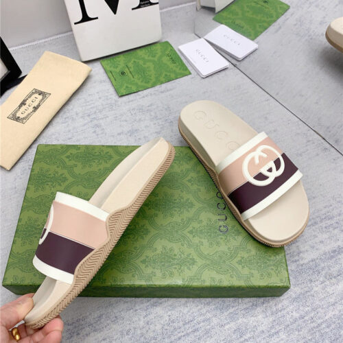 High Quality Luxury Gucci Spring Summer Couple Slippers – Style 26995 product detail