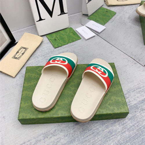 High Quality Luxury Gucci Spring Summer Couple Slippers – Style 59763 product detail