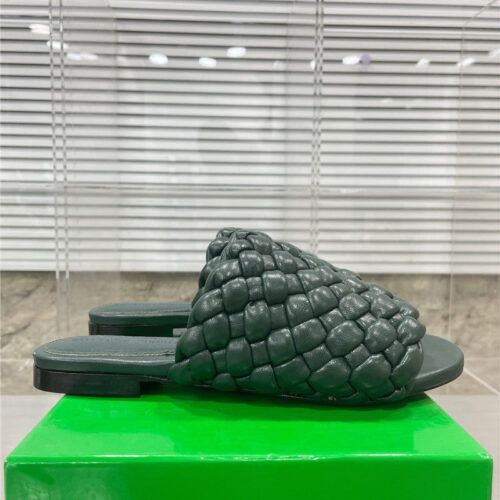 High Quality Luxury Bottega Veneta Woven Slides – Style 05862