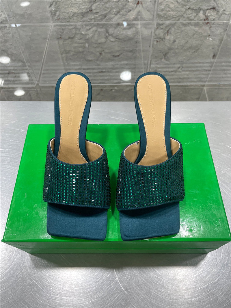 High Quality Luxury Bottega Veneta New Square Diamond Slippers – Style 88486 product detail