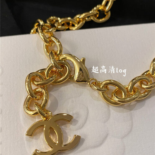 High Quality Luxury Chanel Ruby Embellished Necklace product detail