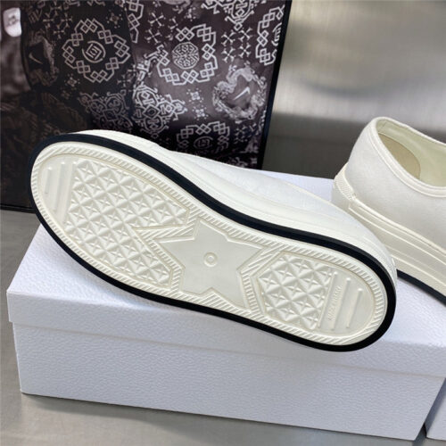 High Quality Luxury Dior Couple Style Thick Bottom Strap Low Top Casual Shoes product detail