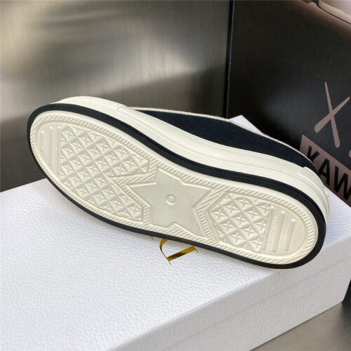 High Quality Luxury Dior Couple Style Thick Bottom Strap Low Top Casual Shoes – Style 24550 product detail