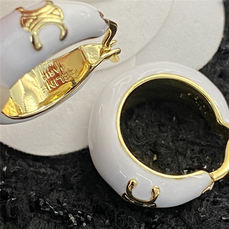 High Quality Luxury Celine American Retro Earrings product detail