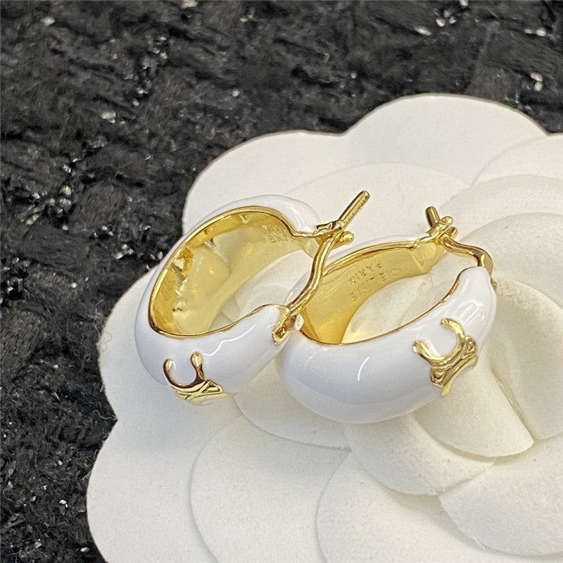 High Quality Luxury Celine American Retro Earrings product detail