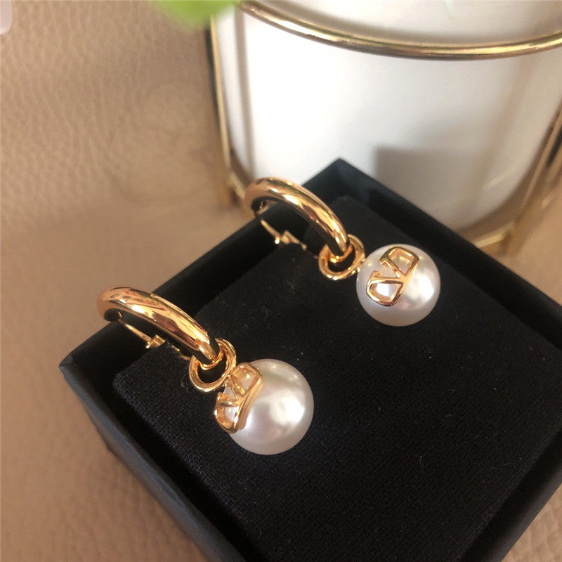 High Quality Luxury Valentino Early Spring New Earrings