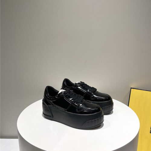 High Quality Luxury Fendi Platform Shoes In Best Quality Soft Patent Leather – Style 21715 product detail