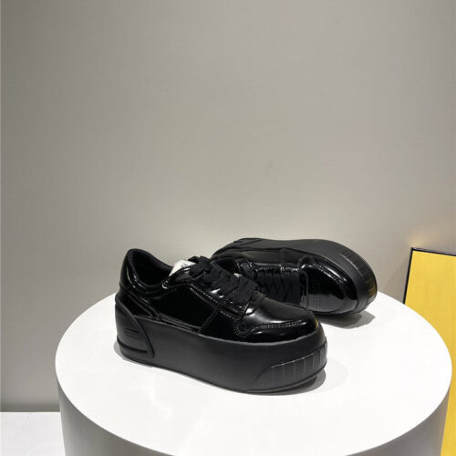 High Quality Luxury Fendi Platform Shoes In Best Quality Soft Patent Leather – Style 21715 product detail