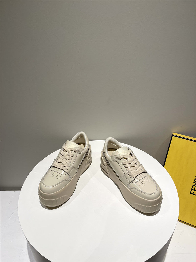 High Quality Luxury Fendi Platform Shoes In Best Quality Soft Patent Leather – Style 73683 product detail