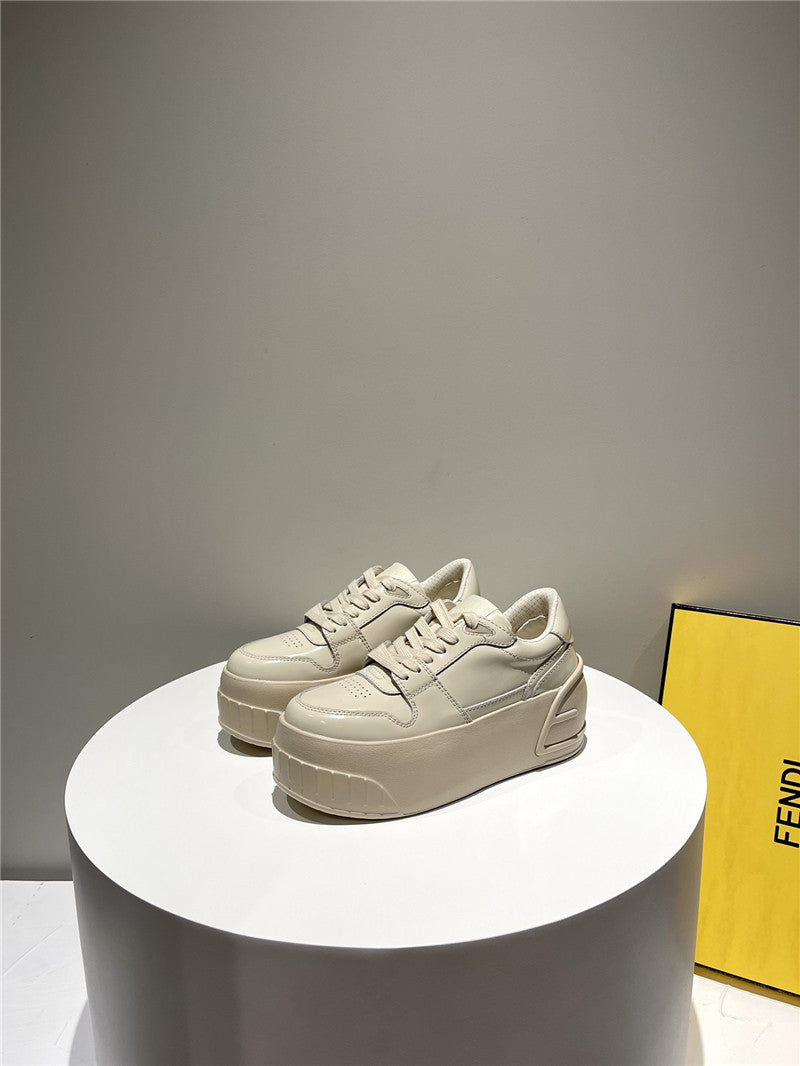 High Quality Luxury Fendi Platform Shoes In Best Quality Soft Patent Leather – Style 73683